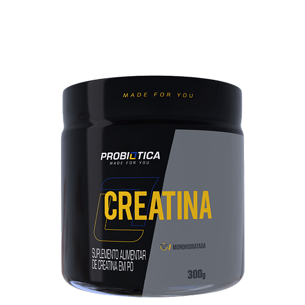 Creatina 100% Pura Probiótica 300g