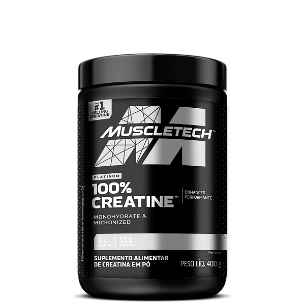 Creatina 100% Pura Muscle Tech 400g