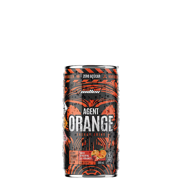 Agent Orange Energy Drink New Millen
