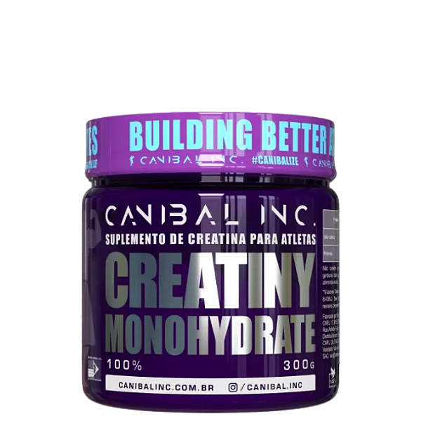 Creatina 100% Pura Canibal 300g
