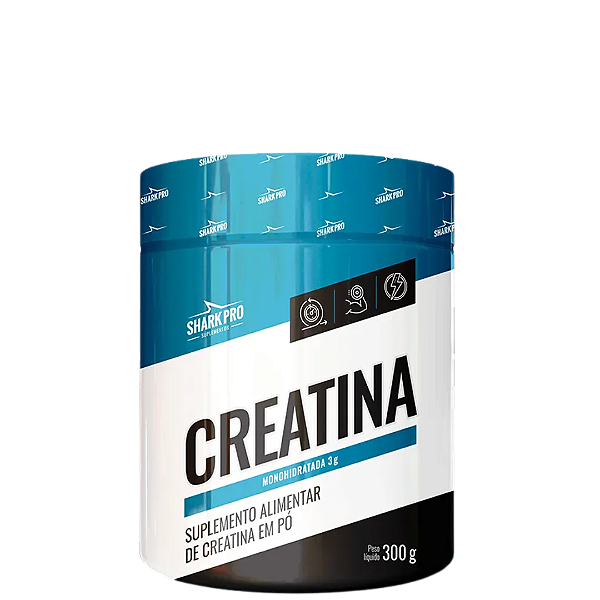 Creatina 100% Pura Shark Pro 300g
