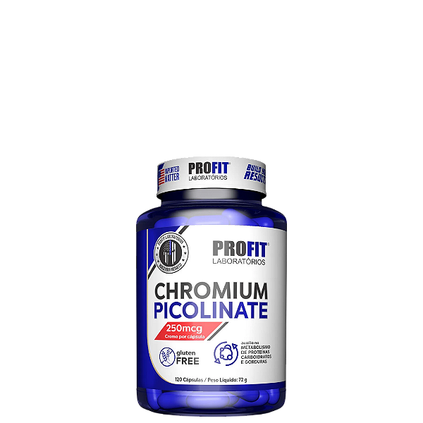 Picolinato de Cromo PROFIT Labs 120 cápsulas