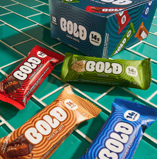 Barrinha de Proteína Bold Mini 40g