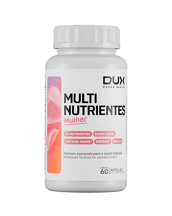 Multivitamínico Multi Nutrientes Mulher Dux 60 cápsulas