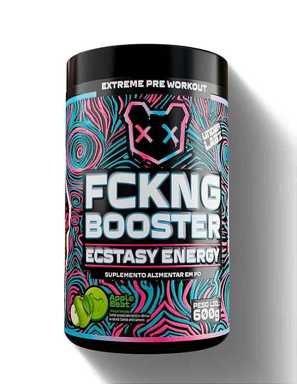 Pré-treino Fcking Booster Ecstasy Energy Underlabz 600g