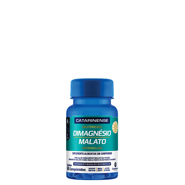 Dimagnésio Malato Catarinense 60 cápsulas