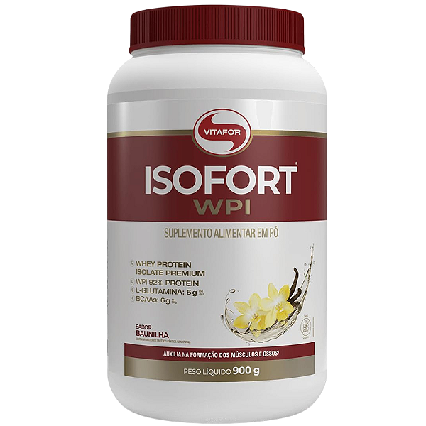 Whey Isolado Vitafor 900g