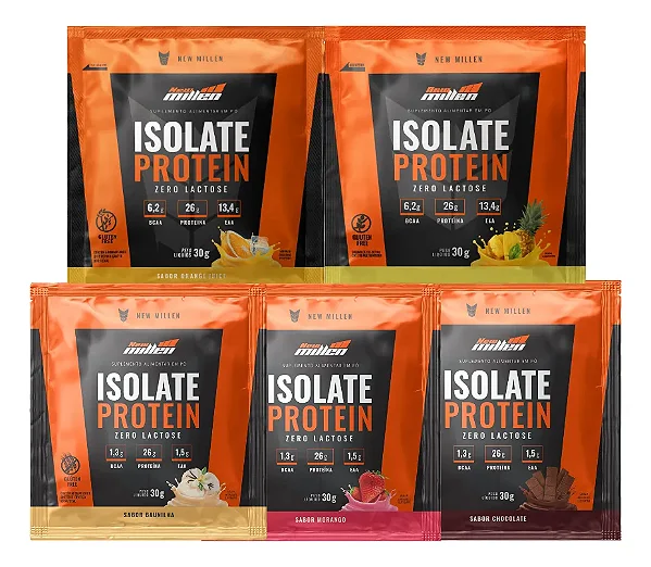 Sachê dose única Isolate Protein New Millen