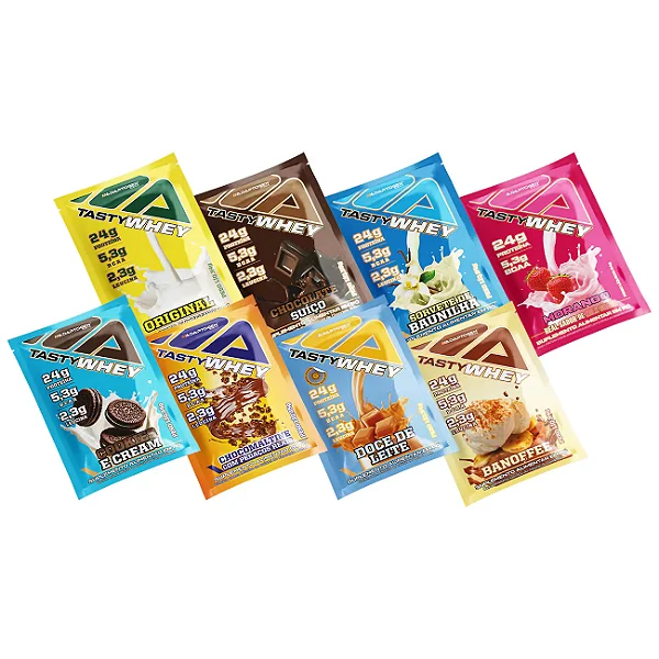 Sachê dose única Tasty Whey Adaptogen