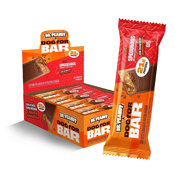 Barrinha de Proteína Doctor Bar Dr. Peanut