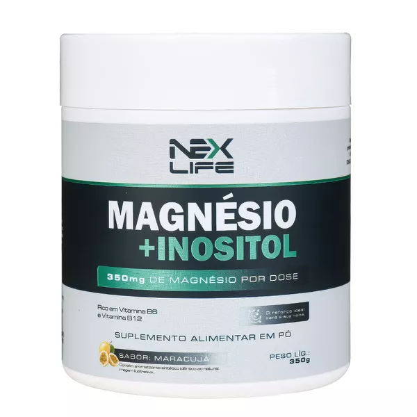 Magnésio e Inositol Nex Life 350g