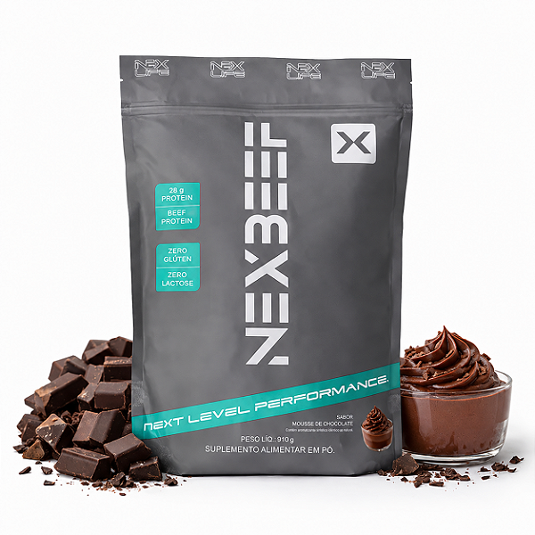 Proteína da Carne Nexbeef Nex Life 910g