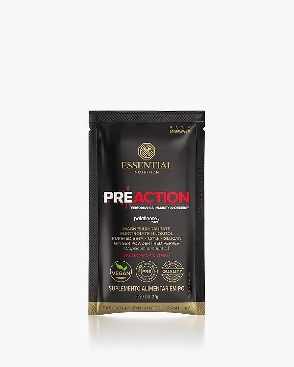 Sachê dose única Pré-Action Energy Drink Essential