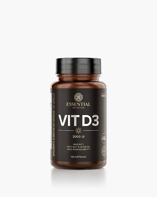 Vitamina D3 Essential 120 cápsulas