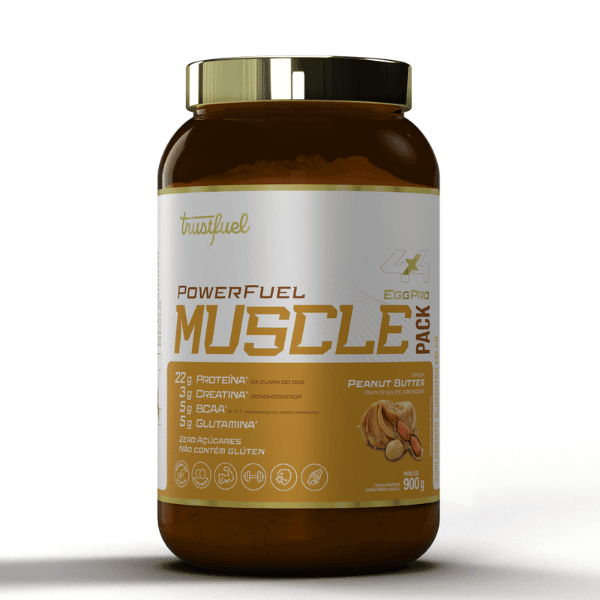 Proteína zero lactose Musclepack Egg Trustfuel 900g