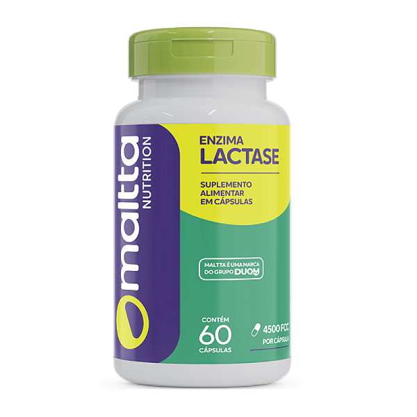 Enzima Lactase Maltta 60 cápsulas