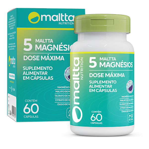5 Magnésios Dose Máxima Maltta