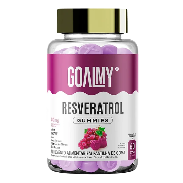 Resveratrol em Gummies Trustfuel 60 gomas