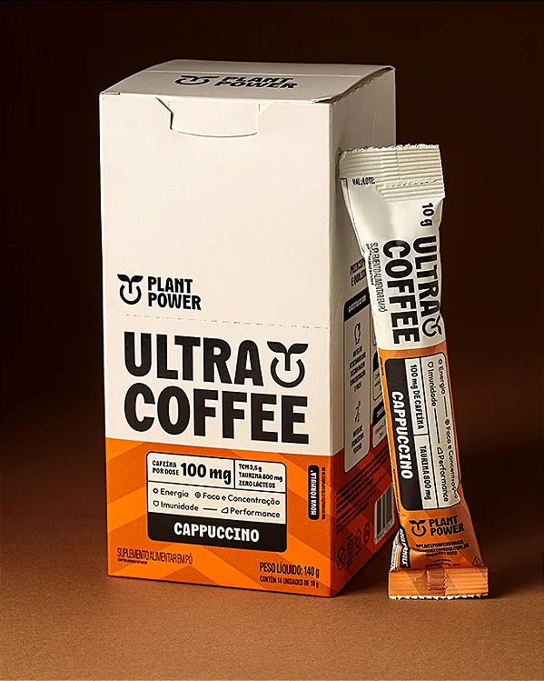 Sachê dose única Ultra Coffee Plant Power
