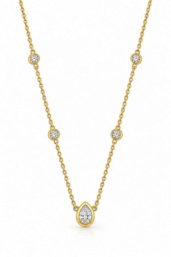 Conjunto Gota Zirconias