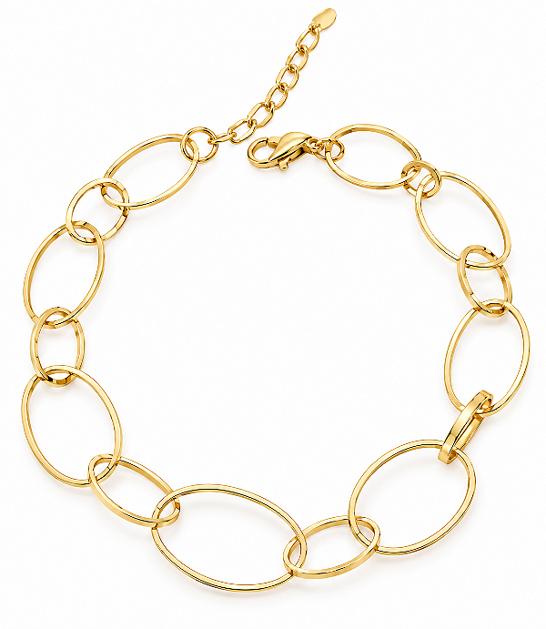 Pulseira Elos vazados