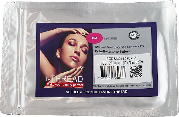 Fio de PDO 21G X 107mm X 255mm Magic Plus Espiculado (Blister)