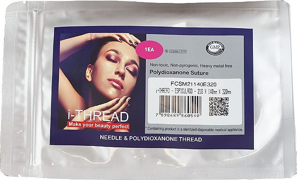 Fio de PDO 21G X 140mm X 320mm Espiculado Magic (Blister)