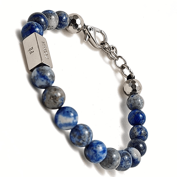 Pulseira de Pedra Lapis Lazuli