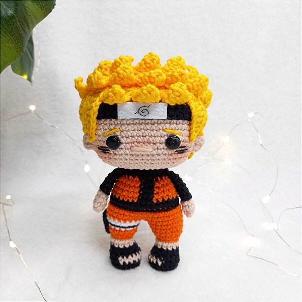 Naruto Amigurumi - Altura 15 cm aproximadamente