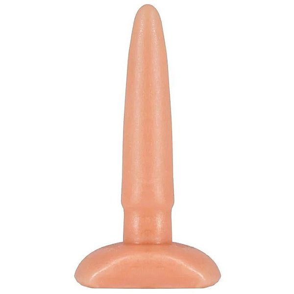 Plug Anal Pequeno em Silicone - 11,5cm