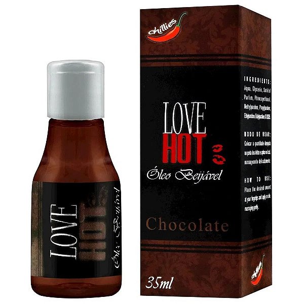 Gel Para Sexo Oral Love Hot - Chocolate