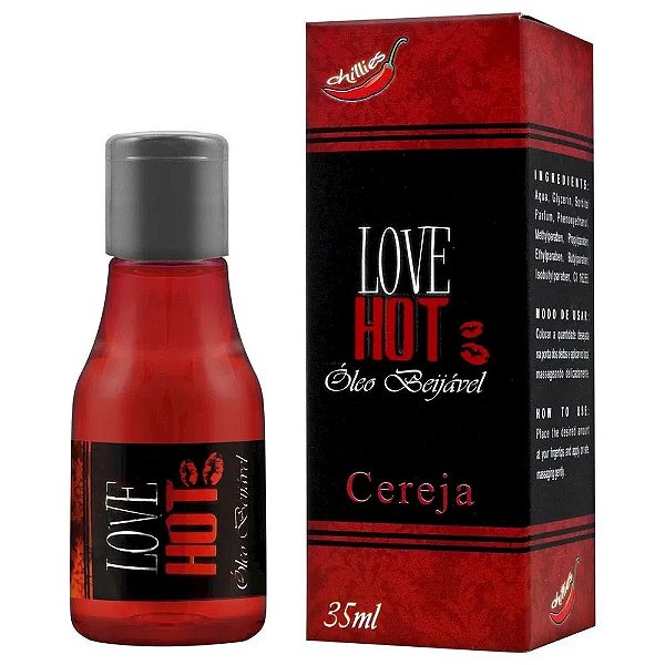 Gel Para Sexo Oral Love Hot - Cereja