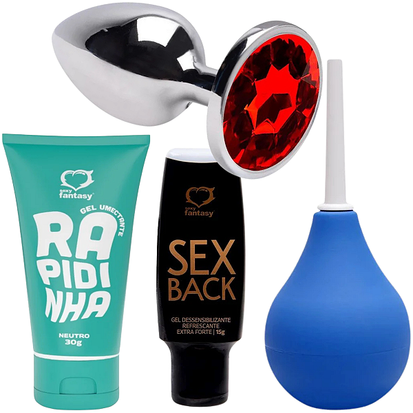 Kit Sexo Anal Completo | Conforto, Segurança e Prazer