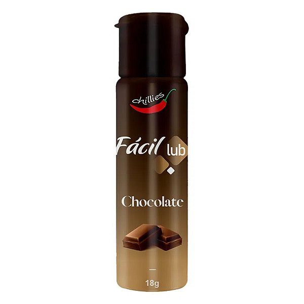 Lubrificante Beijável Fácil Lub - Chocolate