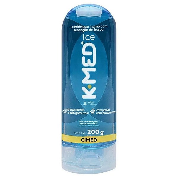 Gel Lubrificante K-MED ICE - 200ml