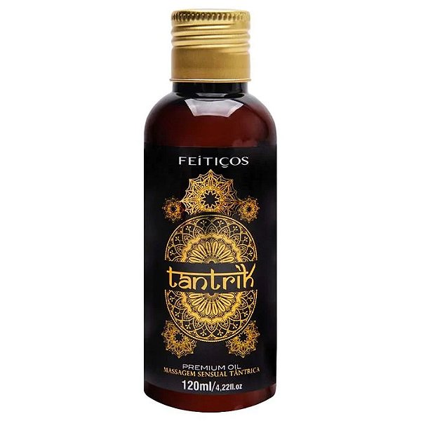 Óleo para Massagem Tântrica Tantrik Feitiços Premium Oil