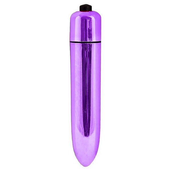 Vibrador Power Bullet Long Purple - 10 Velocidades