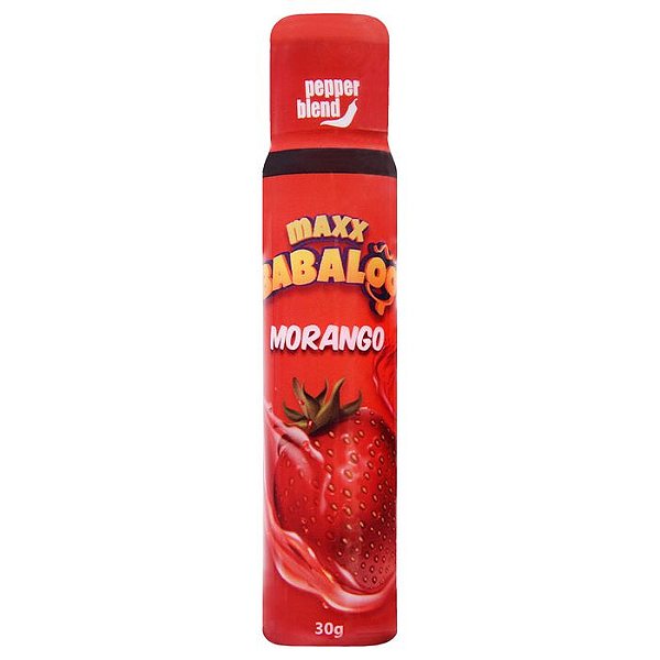 Maxx Babaloo Bala Líquida Gel Comestível - Morango