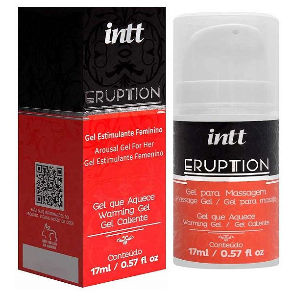 Gel Excitante Feminino Super Quente Eruption