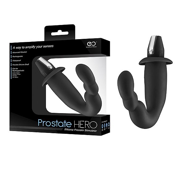 Estimulador de Próstata Prostate Hero com Vibração Recarregável
