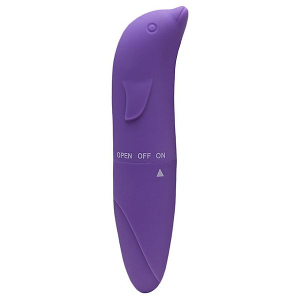Vibrador Ponto-G Pocket Golfinho Vip Roxo