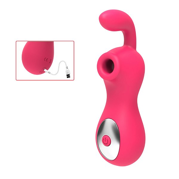 Vibrador Sugador Estimulador Ponto-G Bunny