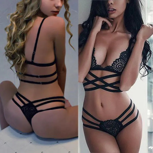 Conjunto  Super Sexy Tiras com Regulagem