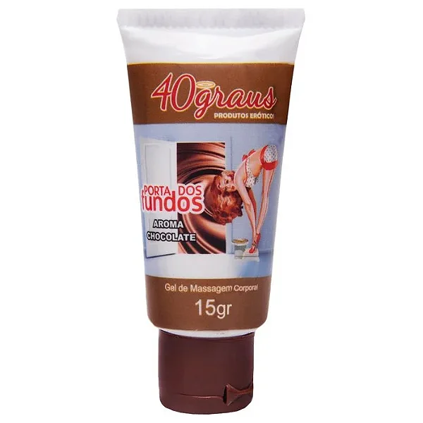 Gel Dessensibilizante Anal Porta dos Fundos - Chocolate