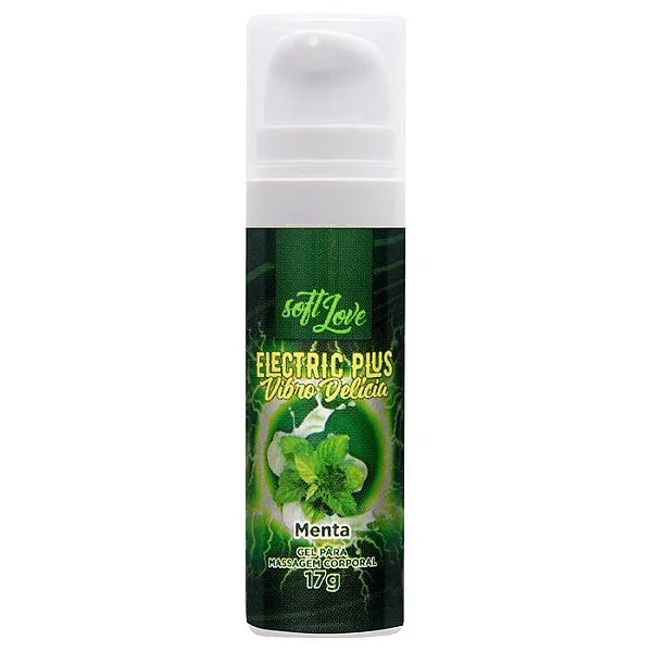 Gel Vibrador Líquido Eletric Plus Soft Love Menta