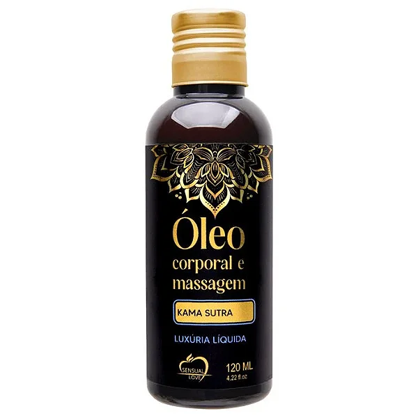 Óleo Corporal para Massagem Sensual Love - Kama Sutra
