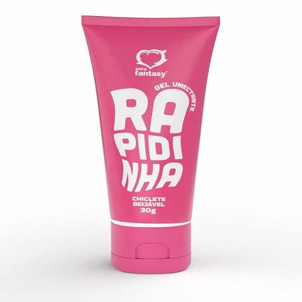 Gel Umectante Lubrificante Rapidinha Chiclete Hot 30g