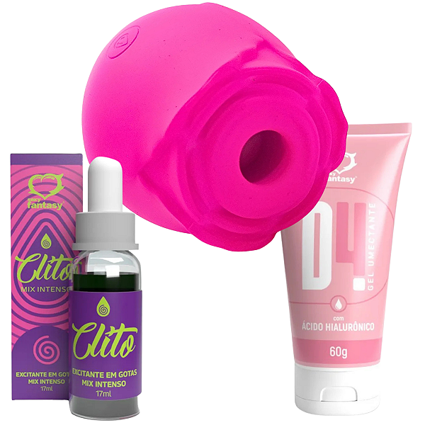 Kit Primeiro Sugador | Descubra o Prazer com Estímulo Clitoriano