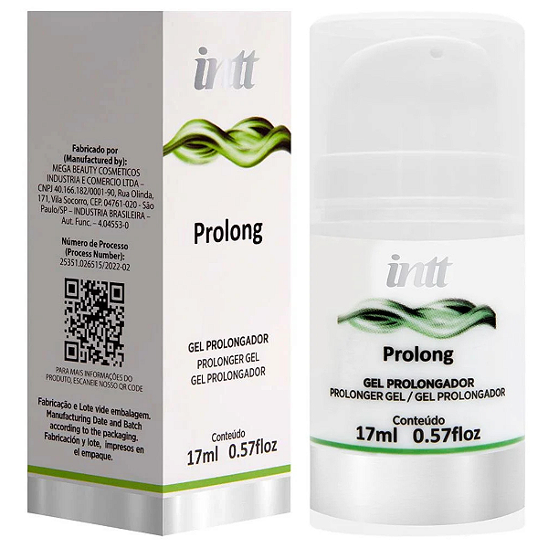 Gel Prolongador Masculino Prolong Intt
