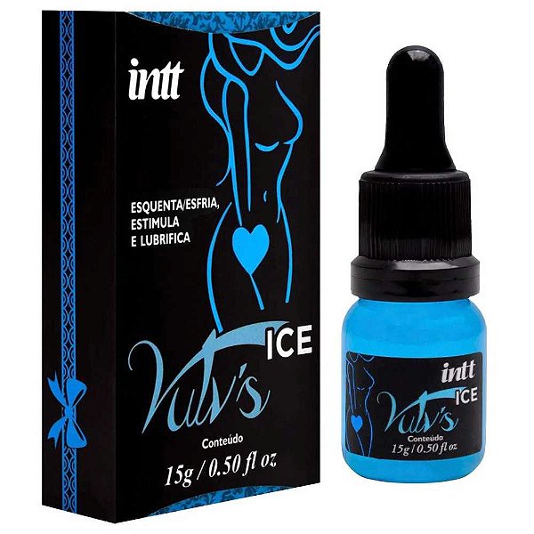 Gel Excitante Feminino Vulv's ICE Intt